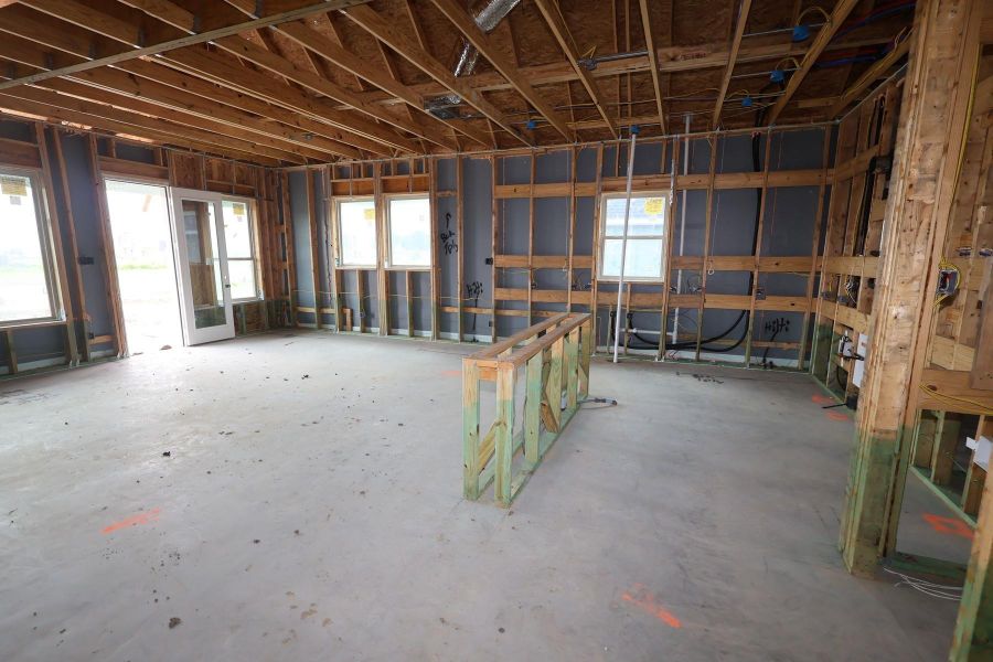 In-progress construction of a new home in , Texas City, TX (Image 4).