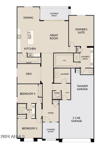 Tobiano- Lot 463- Floor Plan