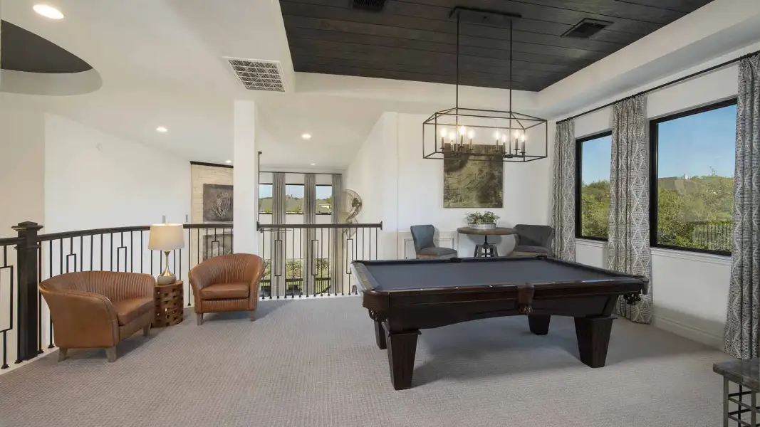 Representative furnished interior of a home built from the 3399W by Perry Homes in Briarley, Montgomery (Image 60).