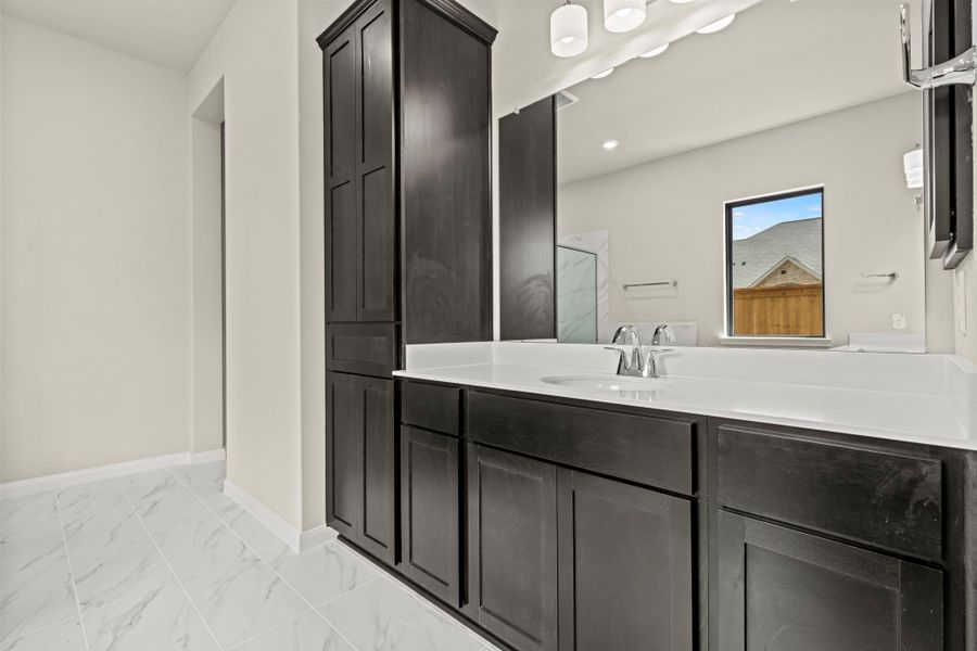 Furnished interior view inside a new home in The Highlands, Porter (Image 5).