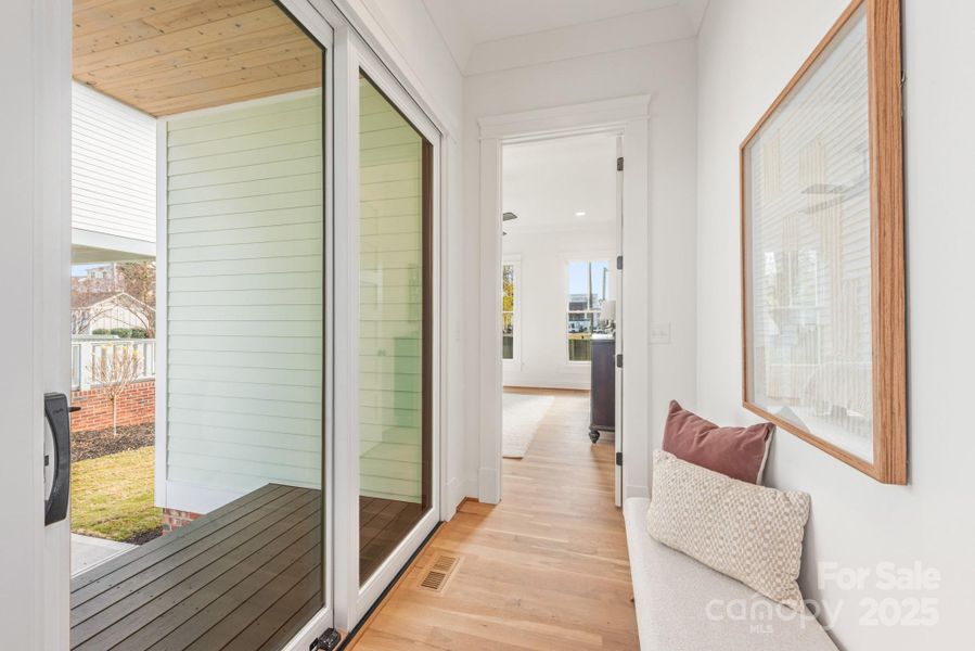 Exterior details and patio area of a home in , Charlotte (Image 3). Exterior details and patio area of a home in , Charlotte (Image 3).