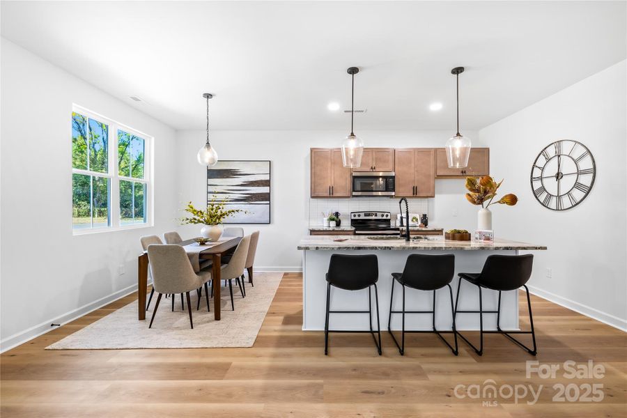 Furnished interior view inside a new home in , Rock Hill (Image 11). Furnished interior view inside a new home in , Rock Hill (Image 11).
