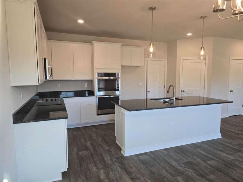 Furnished interior view inside a new home in Southern Hills, McDonough (Image 1).
