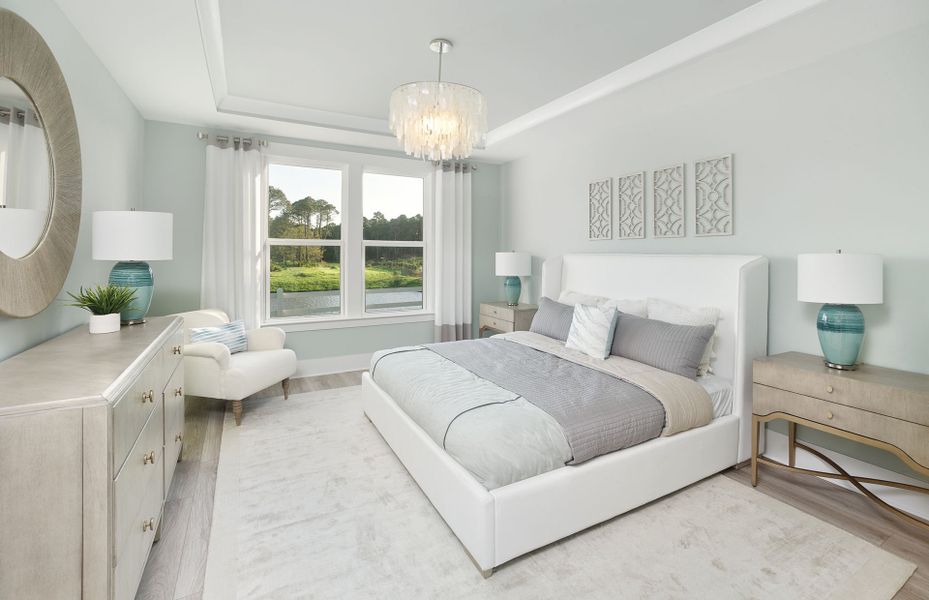 Representative furnished interior of a home built from the Palmary by Del Webb in Del Webb Ocean Isle Beach, Shallotte (Image 11).