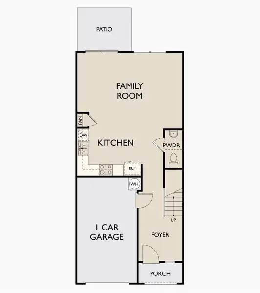 2D floor plan layout of this home in Villas at Cassville, Cartersville, GA (Image 3). 2D floor plan layout of this home in Villas at Cassville, Cartersville, GA (Image 3).