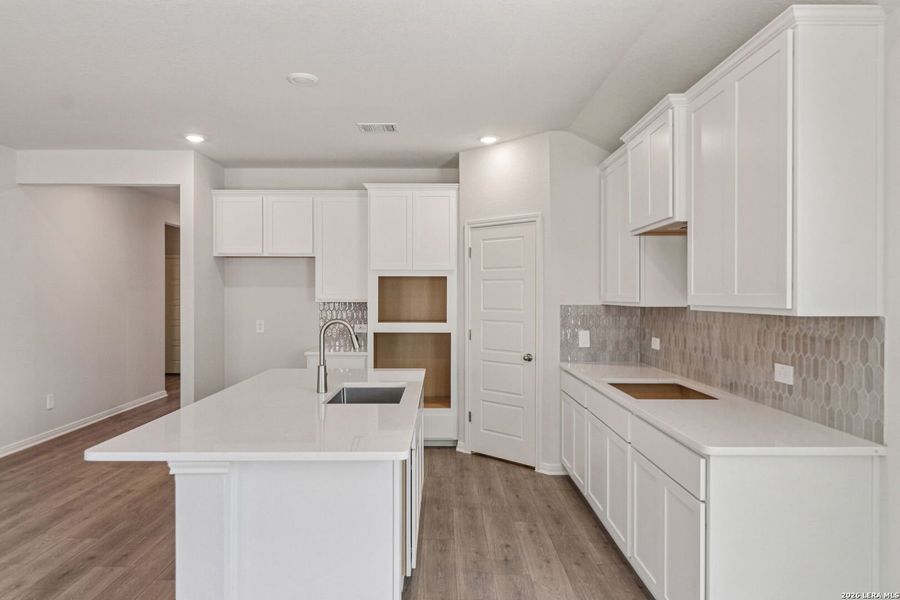 Furnished interior view inside a new home in Arcadia Ridge - Classic Series, San Antonio (Image 8).