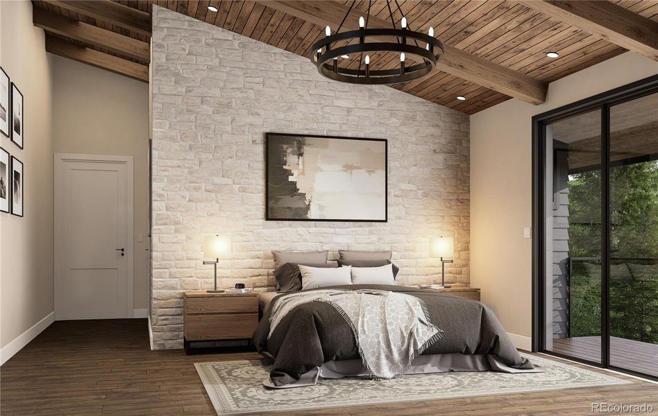 Furnished interior view inside a new home in , Conifer (Image 3).