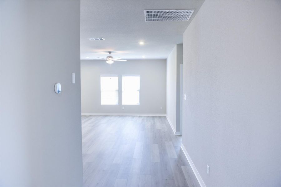 From front flyer to Family Room