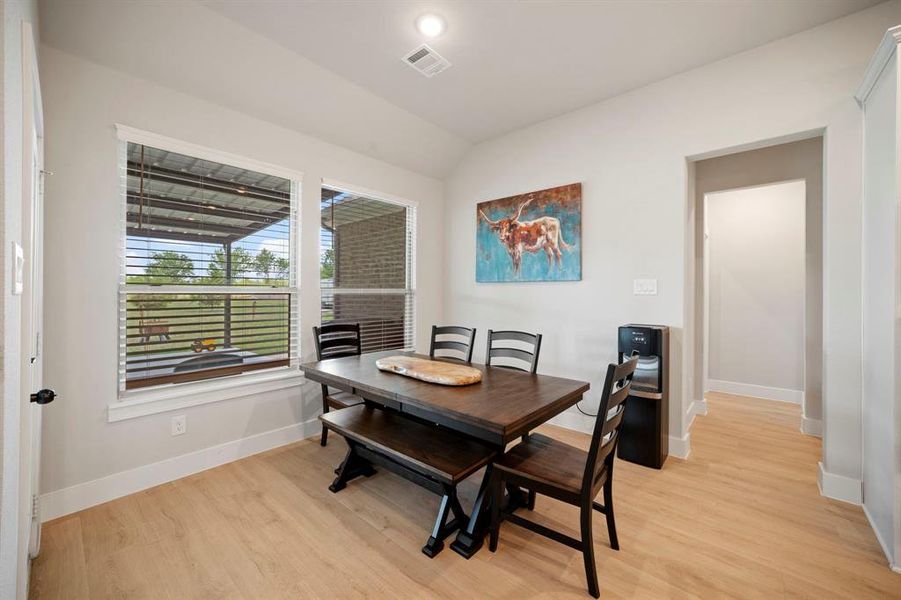 Furnished interior view inside a new home in , Waxahachie (Image 16).