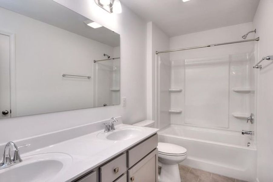 Representative furnished interior of a home built from the Devin by True Homes in Harpers Landing, Walkertown (Image 20).
