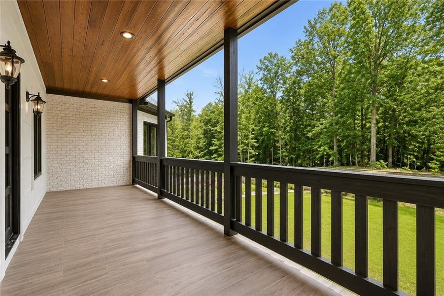 Exterior details and patio area of a home in , Roswell (Image 3). Exterior details and patio area of a home in , Roswell (Image 3).