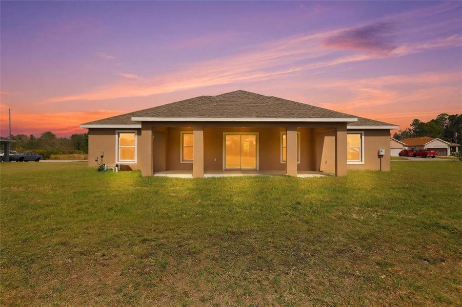 Exterior details and patio area of a home in , Sebring (Image 26).
