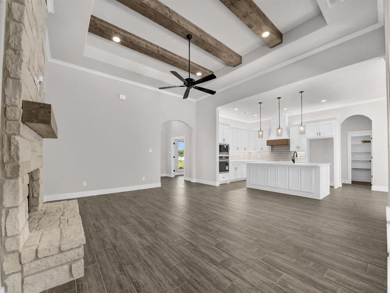 Spacious, unfurnished interior of a new home in , Azle (Image 14).