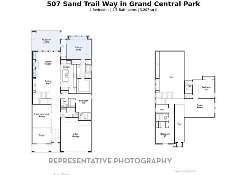Image 15 of a home in Grand Central Park: 55ft. lots. Image 15 of a home in Grand Central Park: 55ft. lots.
