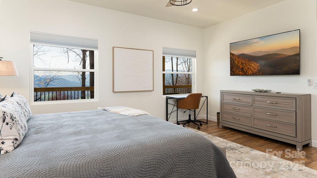 Furnished interior view inside a new home in , Waynesville (Image 30).