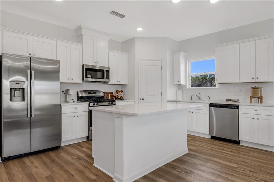 Furnished interior view inside a new home in Three Rivers, Rome (Image 24).