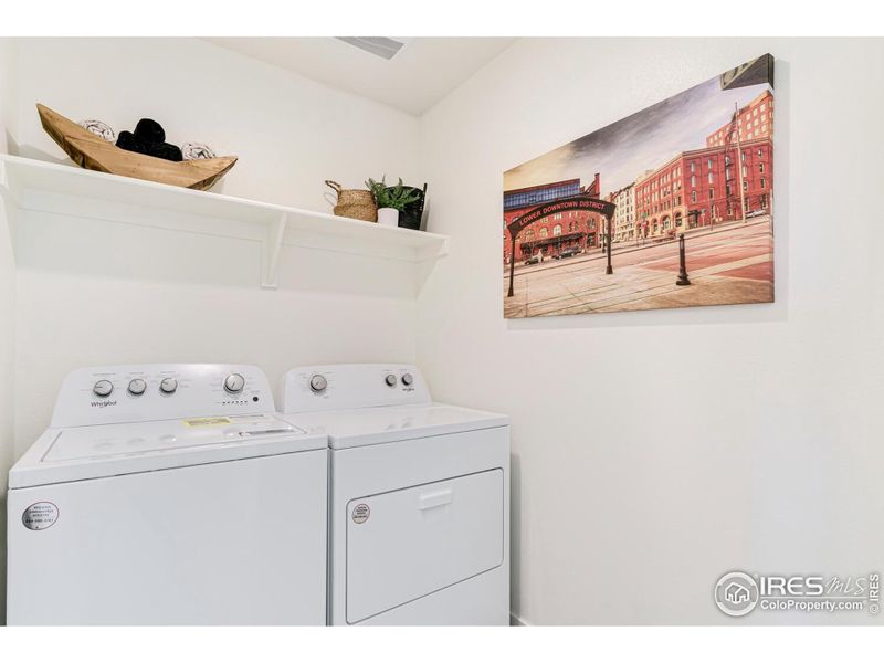 Furnished interior view inside a new home in Revere at Johnstown, Johnstown (Image 10).