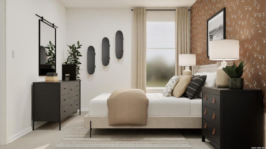 Furnished interior view inside a new home in Navarro Ranch, Seguin (Image 7).