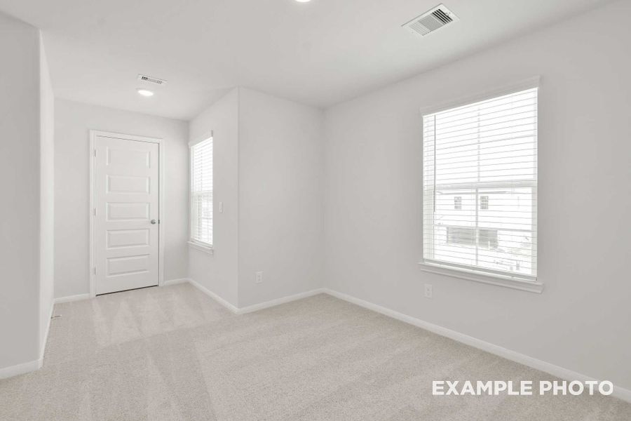 Representative unfurnished interior of a home built from the The Brazos F by Davidson Homes LLC in Liberty Estates, Cleveland (Image 40).