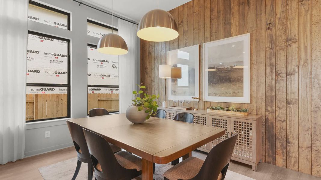 Furnished interior view inside a new home in Newhaven, Manor (Image 14).