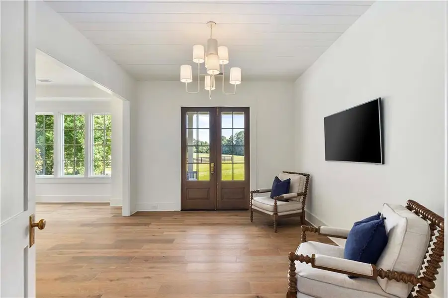 Furnished interior view inside a new home in , Chattahoochee Hills (Image 22).