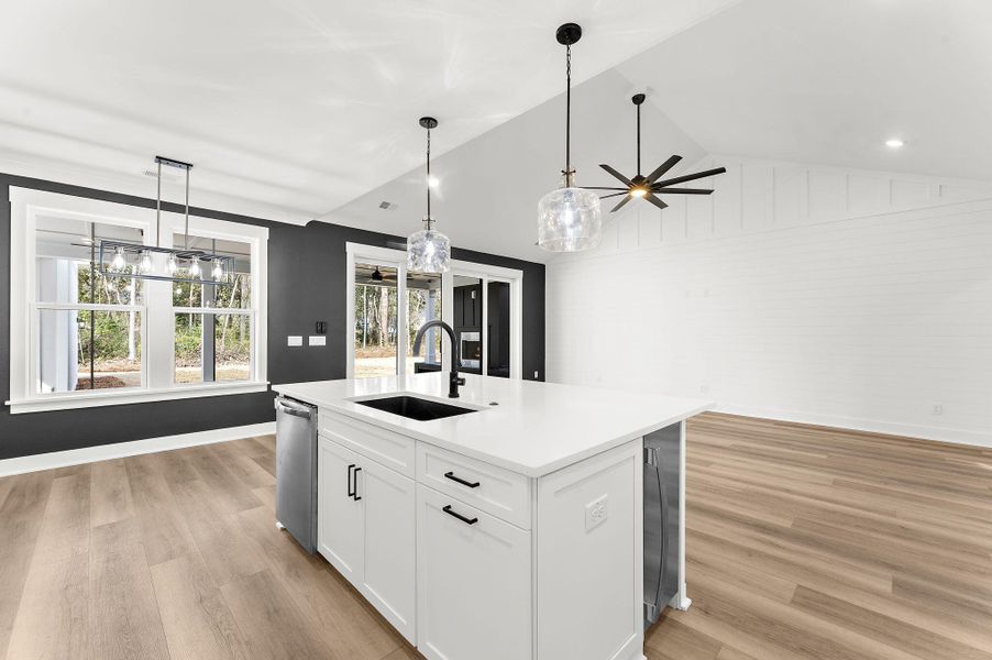 Furnished interior view inside a new home in , Summerville (Image 64).