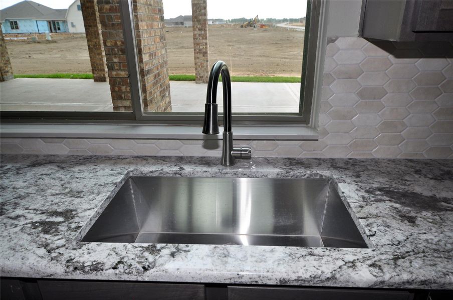 Close-up of interior finishes inside a home in , League City (Image 10).