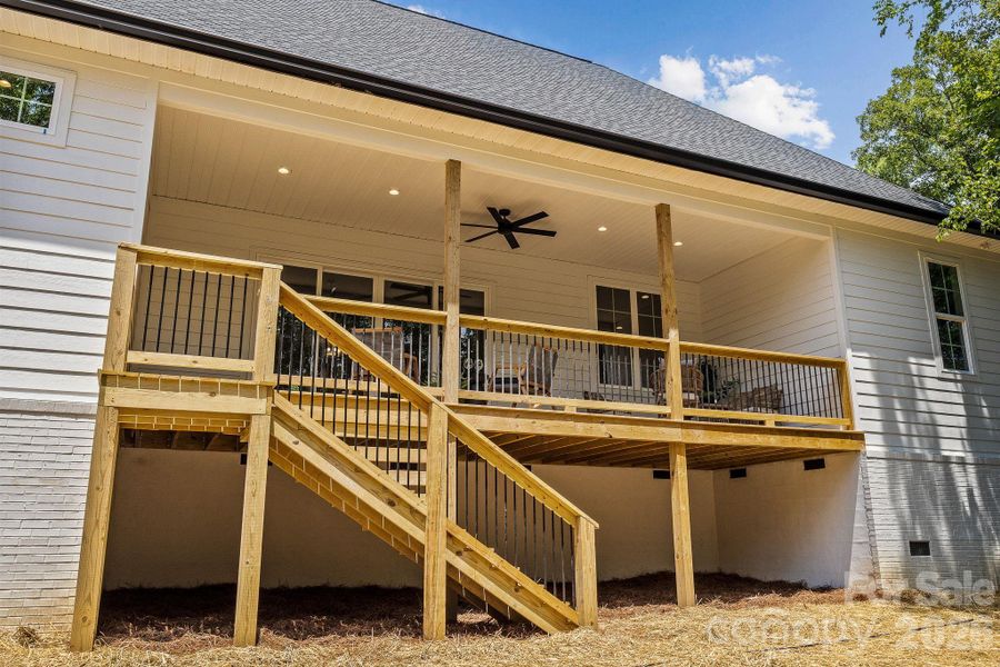 Exterior details and patio area of a home in , Clover (Image 28).
