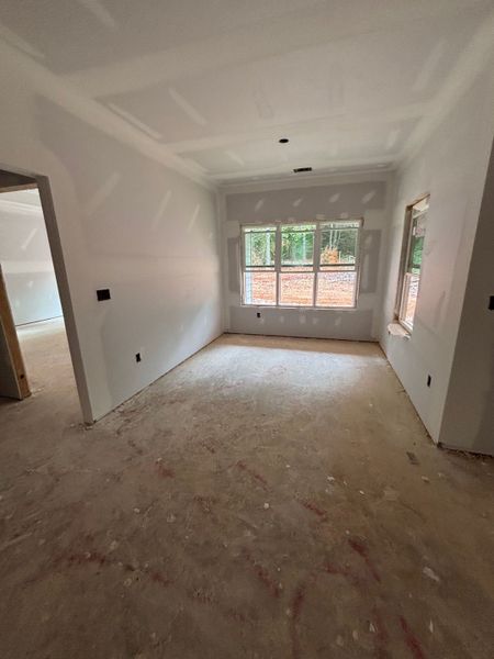 In-progress construction of a new home in White Oaks, The Rock, GA (Image 11).