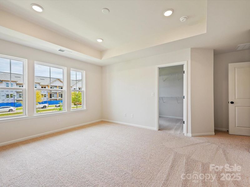 Spacious, unfurnished interior of a new home in North Creek Village - Townhomes, Huntersville (Image 28). Spacious, unfurnished interior of a new home in North Creek Village - Townhomes, Huntersville (Image 28).