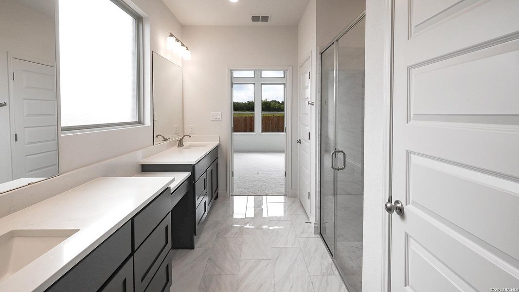 Furnished interior view inside a new home in Legacy at Lake Dunlap, New Braunfels (Image 14).