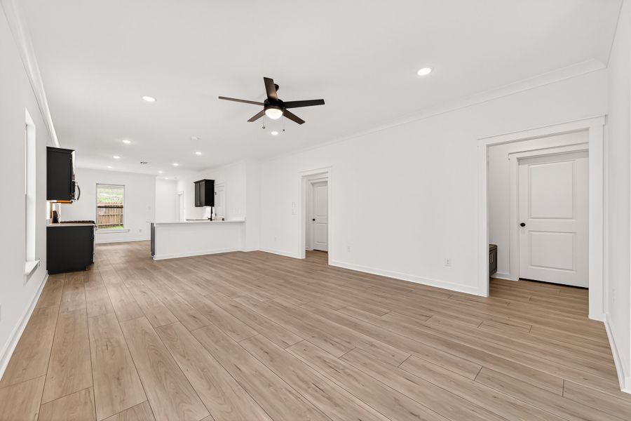 Spacious, unfurnished interior of a new home in Mostyn Springs, Magnolia (Image 24).