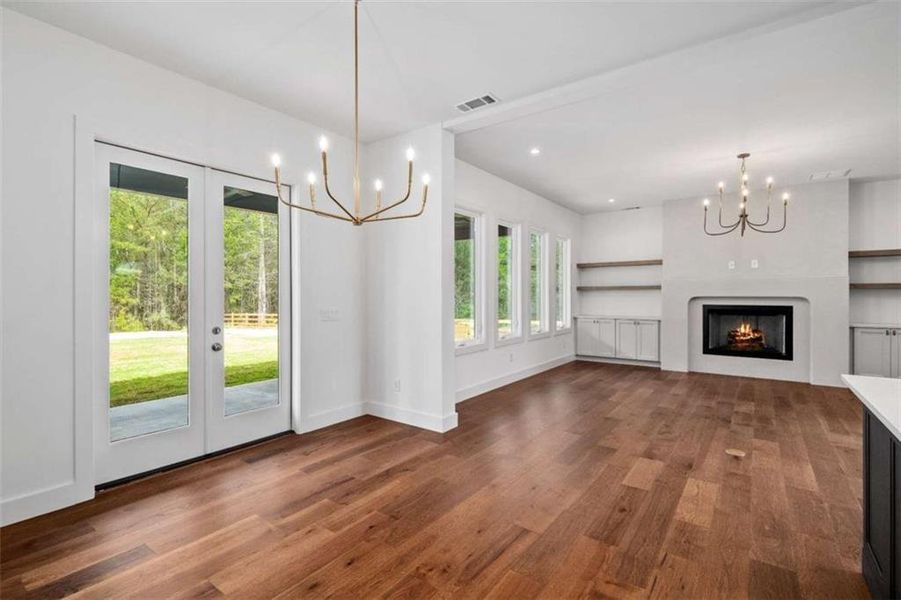 Spacious, unfurnished interior of a new home in , Maysville (Image 27).