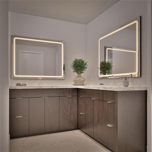 Furnished interior view inside a new home in , Clearwater (Image 8). Furnished interior view inside a new home in , Clearwater (Image 8).