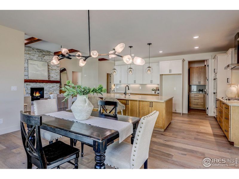Furnished interior view inside a new home in , Berthoud (Image 40).