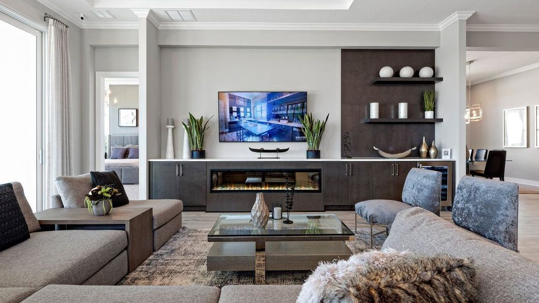 Sydney Model Home | Great Room | Photo from sister community