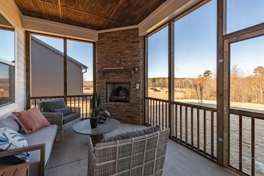 The Parkette Outdoor Living Area