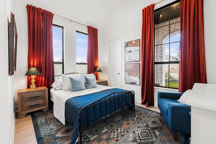 Furnished interior view inside a new home in Santa Rita Ranch, Liberty Hill (Image 7).