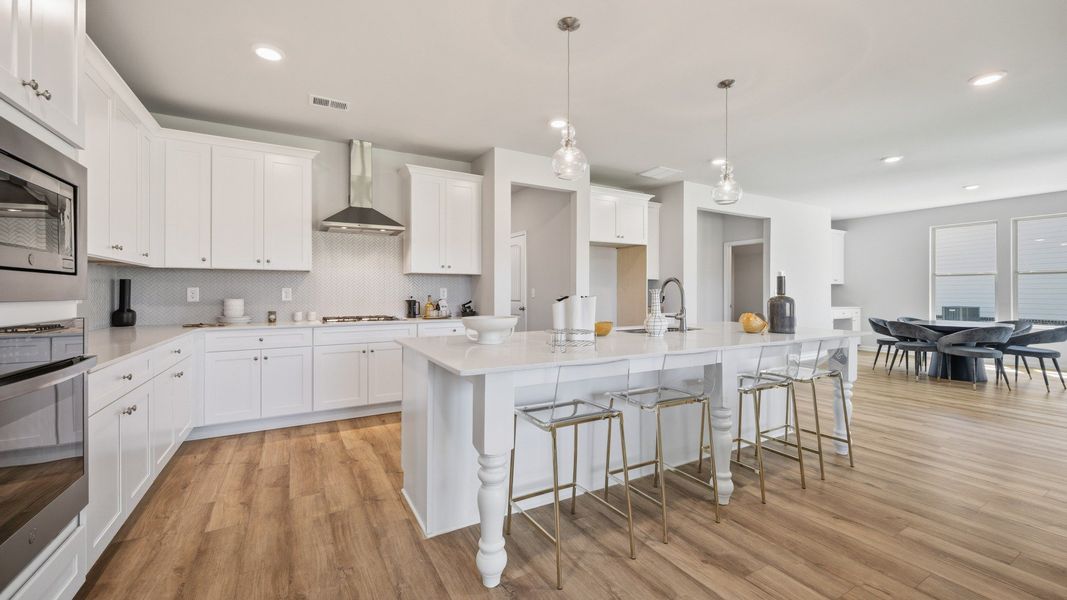 Representative furnished interior of a home built from the Stonefield - Side Entry by DRB Homes in Brighton, Locust Grove (Image 14).