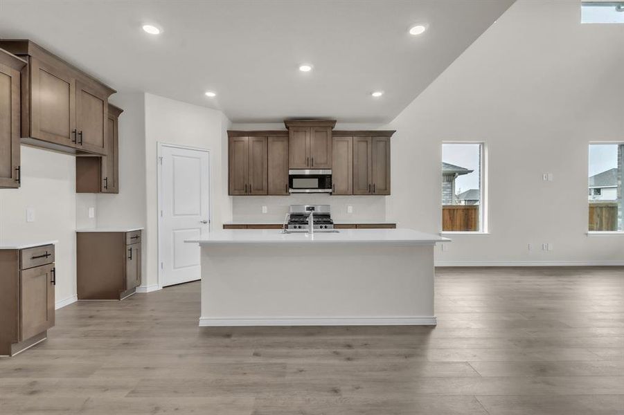 Furnished interior view inside a new home in The Landing at Hidden Lakes, McKinney (Image 8).