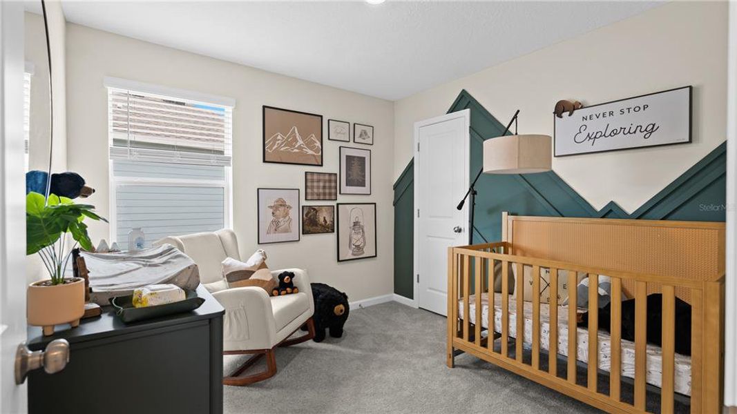 Furnished interior view inside a new home in Wellness Ridge, Clermont (Image 12).