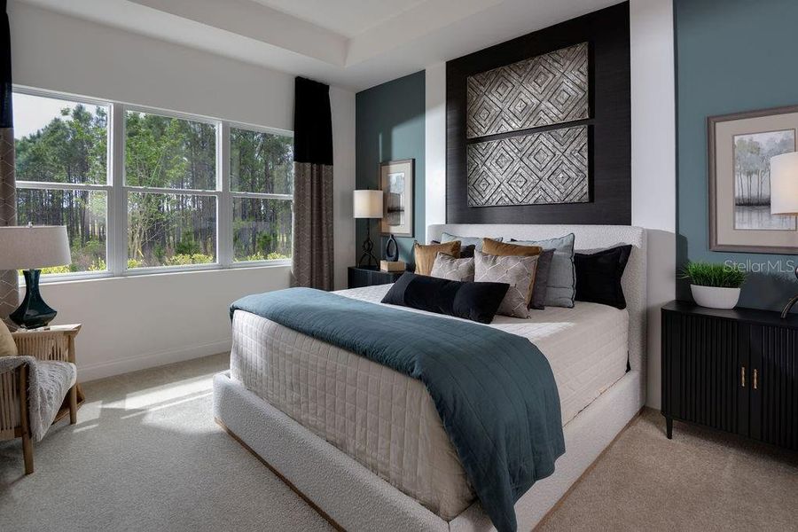Furnished interior view inside a new home in Tamarack at Two Rivers, Zephyrhills (Image 6). Furnished interior view inside a new home in Tamarack at Two Rivers, Zephyrhills (Image 6).