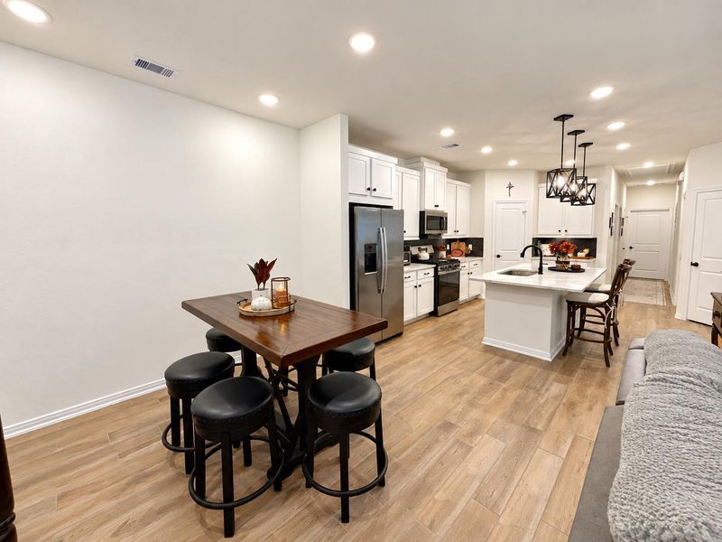 Furnished interior view inside a new home in Woodforest, Montgomery (Image 16).