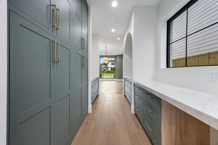 Furnished interior view inside a new home in , Houston (Image 10).