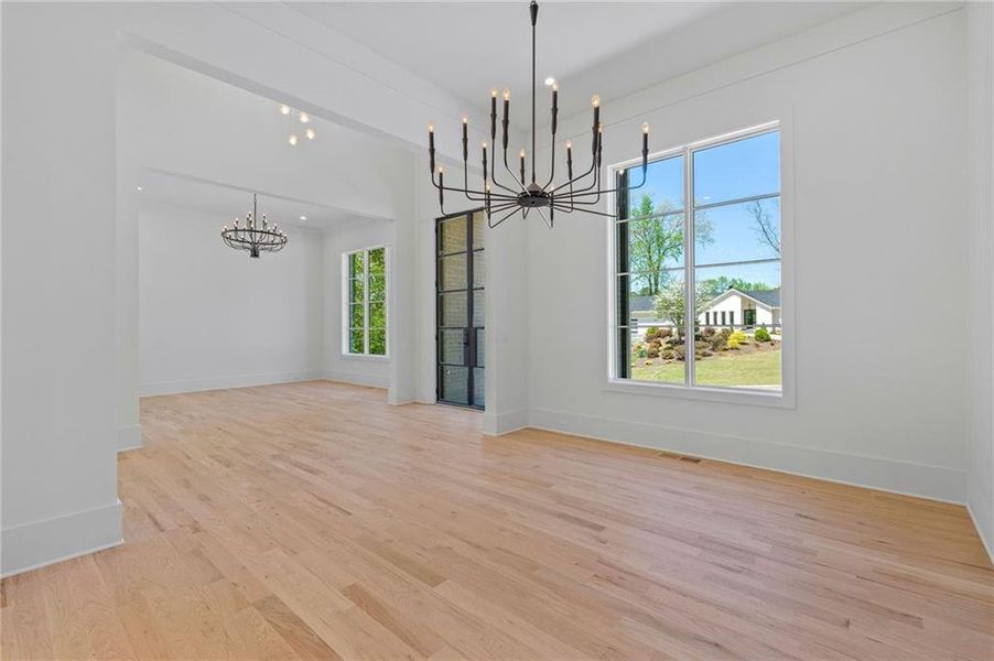 Spacious, unfurnished interior of a new home in , Marietta (Image 62).