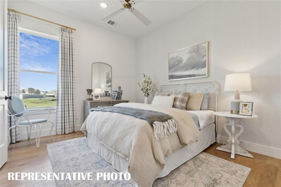 You'll find nicely sized secondary bedrooms in our Lakewood III plan. REPRESENTATIVE PHOTO You'll find nicely sized secondary bedrooms in our Lakewood III plan. REPRESENTATIVE PHOTO