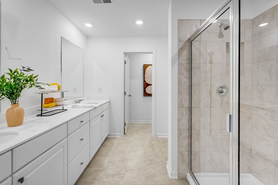 Representative furnished interior of a home built from the Edison by Taylor Morrison in Falls Creek, Flowery Branch (Image 12).