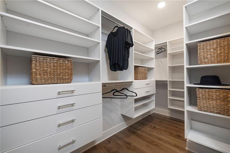 Furnished interior view inside a new home in Soleil Belmont Park, Canton (Image 14).