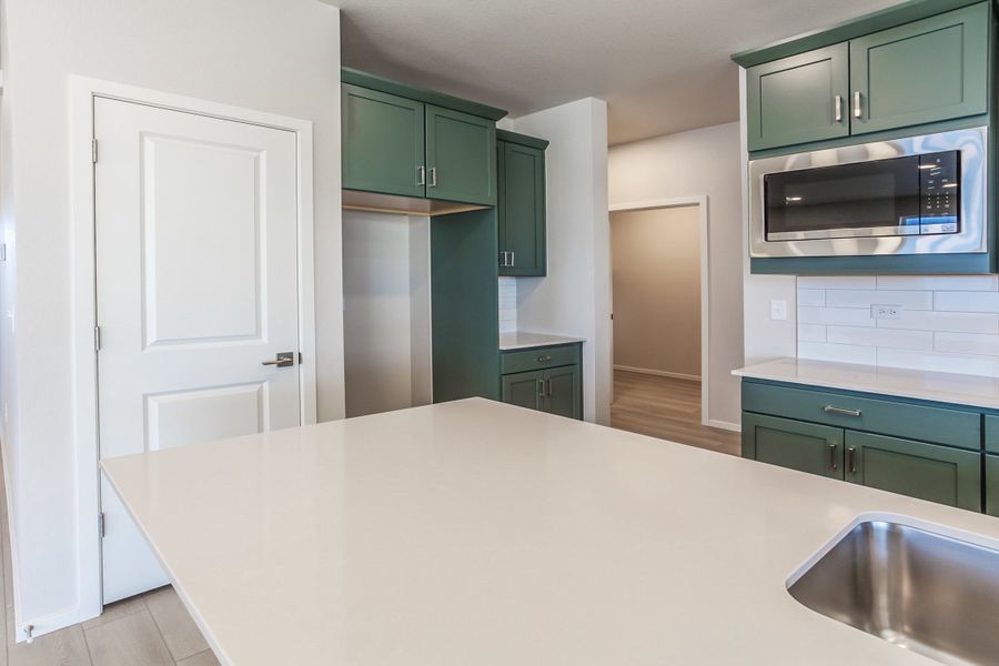 Furnished interior view inside a new home in Prairie Song, Windsor (Image 13).
