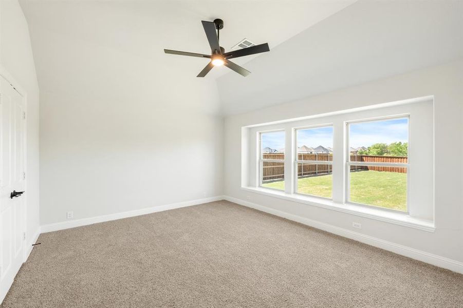 Spacious, unfurnished interior of a new home in Wildcat Ridge Phase 3, Godley (Image 22). Spacious, unfurnished interior of a new home in Wildcat Ridge Phase 3, Godley (Image 22).